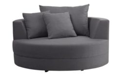 Collection Como Fabric Chair - Charcoal